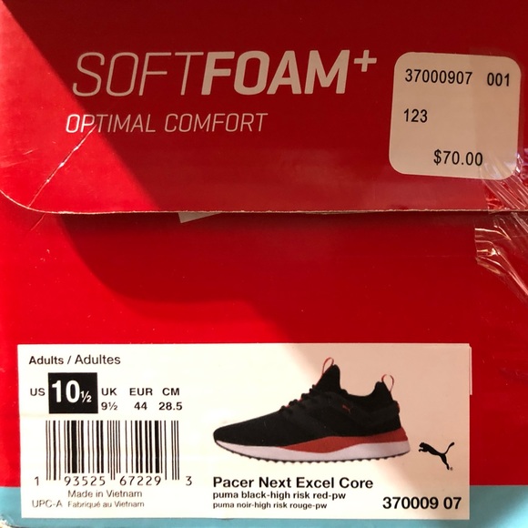 Puma Men's Pacer Next Excel Running Sneakers - Picture 13 of 14